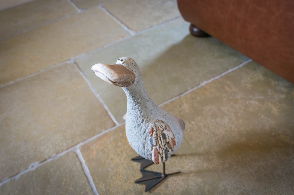Teal Cottage Duck Decoration